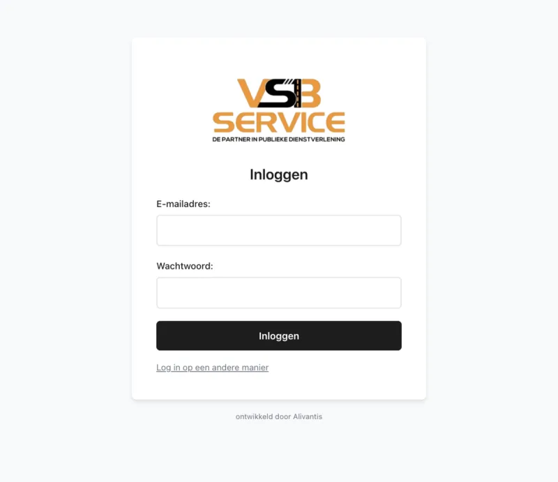 VSB Uren: bringing a traffic-control company under one login